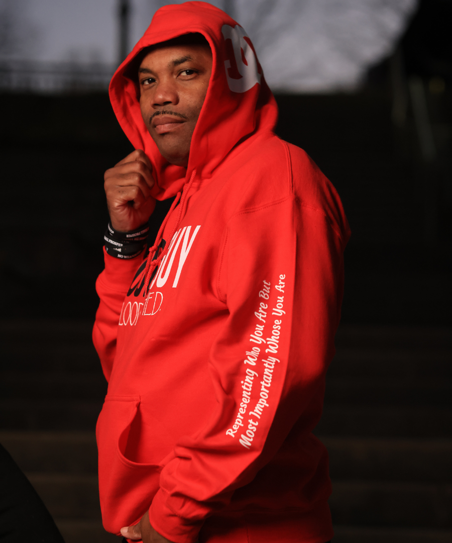 "Bloodwashed Hoodie: Embrace Divine Cleansing in Style" Unisex